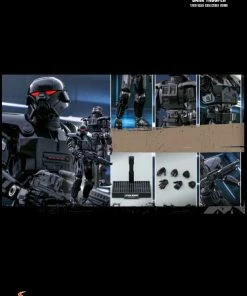 Hot Toys Star Wars: The Mandalorian - Dark Trooper 1:6 Scale 12