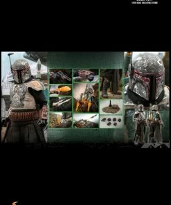 Hot Toys Star Wars: The Mandalorian - Boba Fett 1:6 Scale 12
