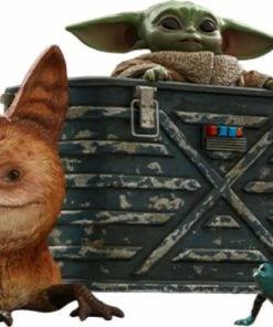 Hot Toys Star Wars: The Mandalorian - Grogu 1:6 Scale Action Figure Set