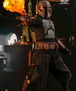 Hot Toys Star Wars: The Mandalorian - Boba Fett On Throne 1:6 Scale 12