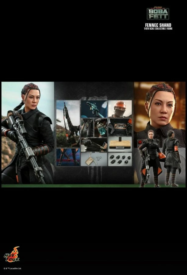 Hot Toys Star Wars: The Book Of Boba Fett - Fennec Shand 1:6 Scale 12" Action Figure 21 Hot Toys Star Wars: The Book Of Boba Fett - Fennec Shand 1:6 Scale 12" Action Figure