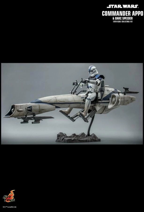 Hot Toys Star Wars - Commander Appo With BARC Speeder 1:6 Scale Action Figure 3 Hot Toys Star Wars - Commander Appo With BARC Speeder 1:6 Scale Action Figure