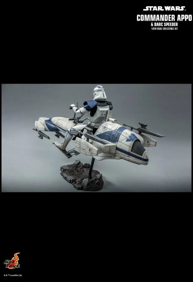 Hot Toys Star Wars - Commander Appo With BARC Speeder 1:6 Scale Action Figure 5 Hot Toys Star Wars - Commander Appo With BARC Speeder 1:6 Scale Action Figure