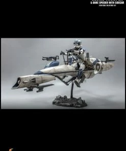 Hot Toys Star Wars - Heavy Weapon Clone Trooper With BARC Speeder 1:6 Scale Action Figure 32 Hot Toys Star Wars - Heavy Weapon Clone Trooper With BARC Speeder 1:6 Scale Action Figure