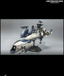 Hot Toys Star Wars - Heavy Weapon Clone Trooper With BARC Speeder 1:6 Scale Action Figure 33 Hot Toys Star Wars - Heavy Weapon Clone Trooper With BARC Speeder 1:6 Scale Action Figure