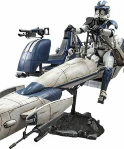 Hot Toys Star Wars - Heavy Weapon Clone Trooper With BARC Speeder 1:6 Scale Action Figure