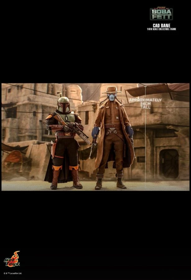Hot Toys Star Wars: Book Of Boba Fett - Cad Bane 1:6 Scale Action Figure 8 Hot Toys Star Wars: Book Of Boba Fett - Cad Bane 1:6 Scale Action Figure