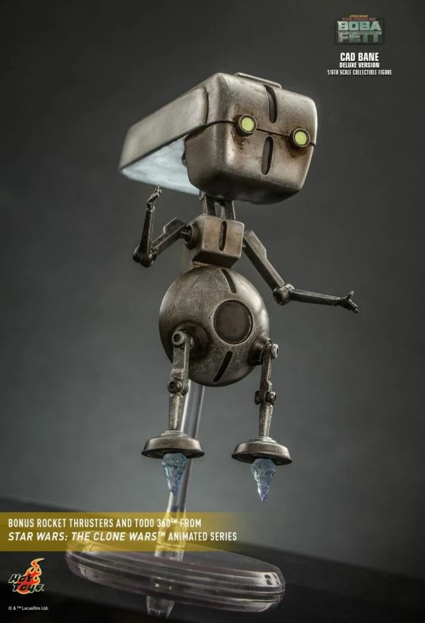 Hot Toys Star Wars: Book Of Boba Fett - Cad Bane Deluxe 1:6 Scale Action Figure 4 Hot Toys Star Wars: Book Of Boba Fett - Cad Bane Deluxe 1:6 Scale Action Figure