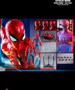 Hot Toys Spider-Man (Video Game 2018) - Spider Armor Mark IV 1:6 Scale 12