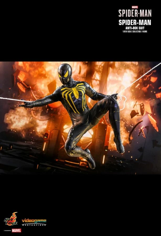 Hot Toys Spider-Man (Video Game 2018) - Anti-Ock Suit 1:6 Scale 12" Action Figure 4 Hot Toys Spider-Man (Video Game 2018) - Anti-Ock Suit 1:6 Scale 12" Action Figure