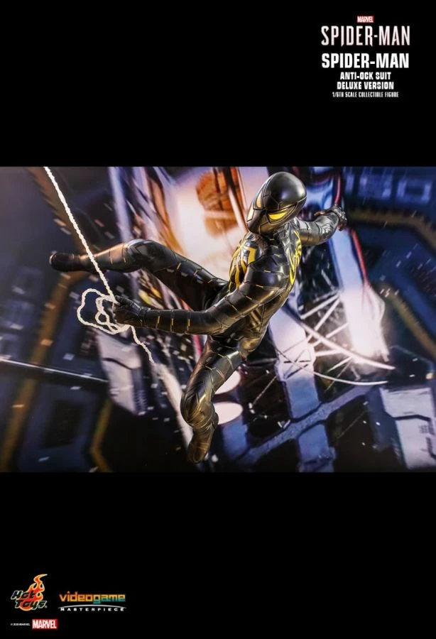 Hot Toys Spider-Man (Video Game 2018) - Anti-Ock Suit Deluxe 1:6 Scale 12" Action Figure 6 Hot Toys Spider-Man (Video Game 2018) - Anti-Ock Suit Deluxe 1:6 Scale 12" Action Figure