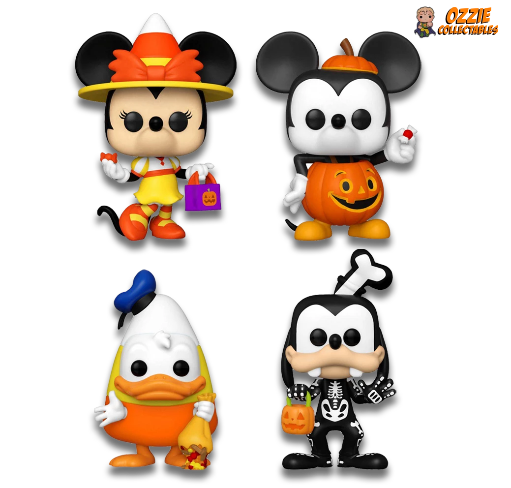 Disney Halloween Funkoween 2022 Bundle - 4 POP! Vinyls 1 Disney Halloween Funkoween 2022 Bundle - 4 POP! Vinyls