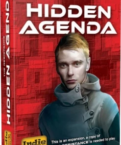 Indie Boards & Cards The Resistance - Hidden Agenda Card Game Expansion All Board Games
