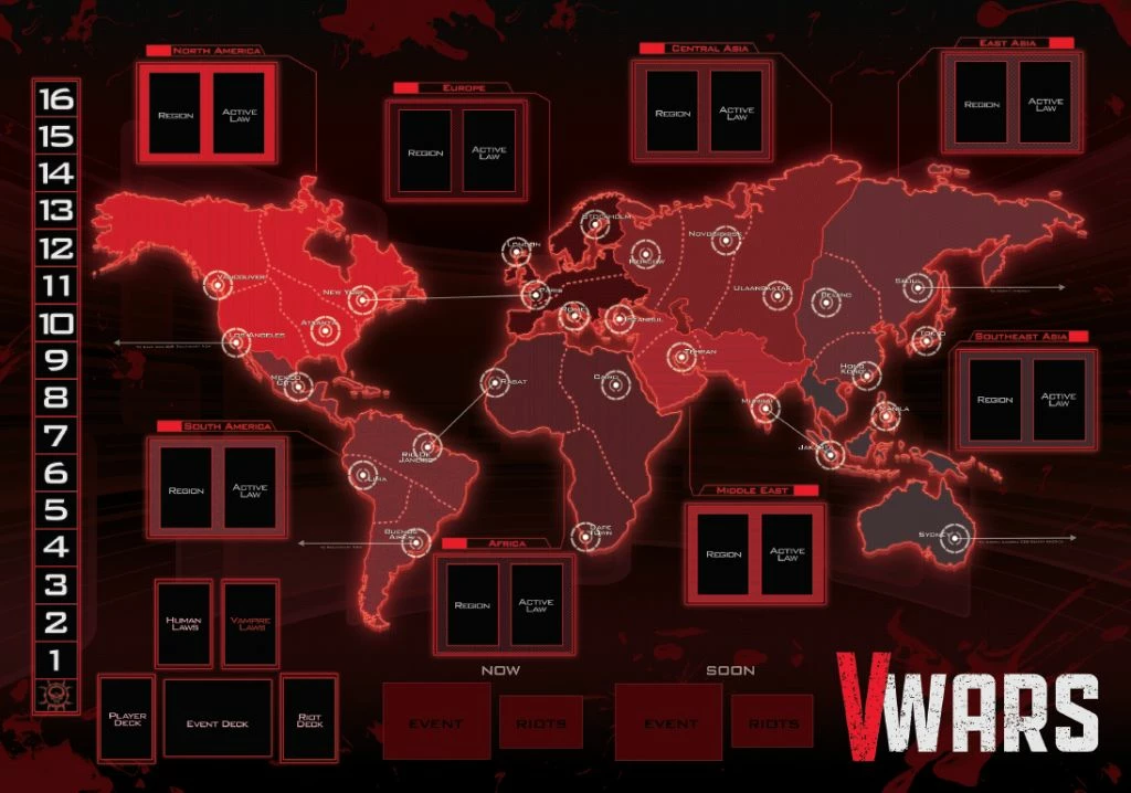 IDW Games All Board Games V Wars - Board Game 4 IDW Games All Board Games V Wars - Board Game