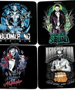Ikon Collectables Kitchenware Suicide Squad (2016) - Coaster Set Of 4