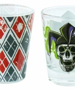 Ikon Collectables Kitchenware Suicide Squad (2016) - Logos Shot Glass Set Of 4