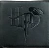 Ikon Collectables Harry Potter - Logo Embossed Black Wallet