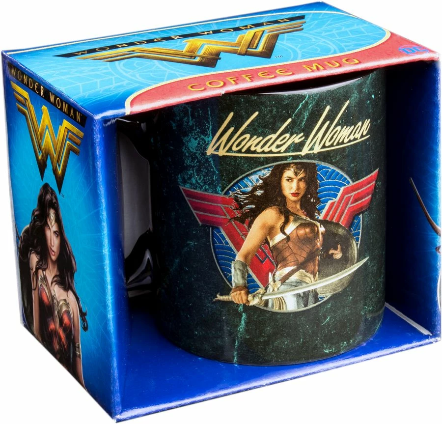 Ikon Collectables Mugs Wonder Woman (2017) - Sword Drawn Black Coffee Mug 3 Ikon Collectables Mugs Wonder Woman (2017) - Sword Drawn Black Coffee Mug