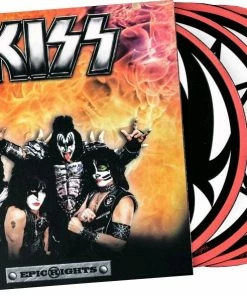 Ikon Collectables Kitchenware KISS - Round Coaster Set