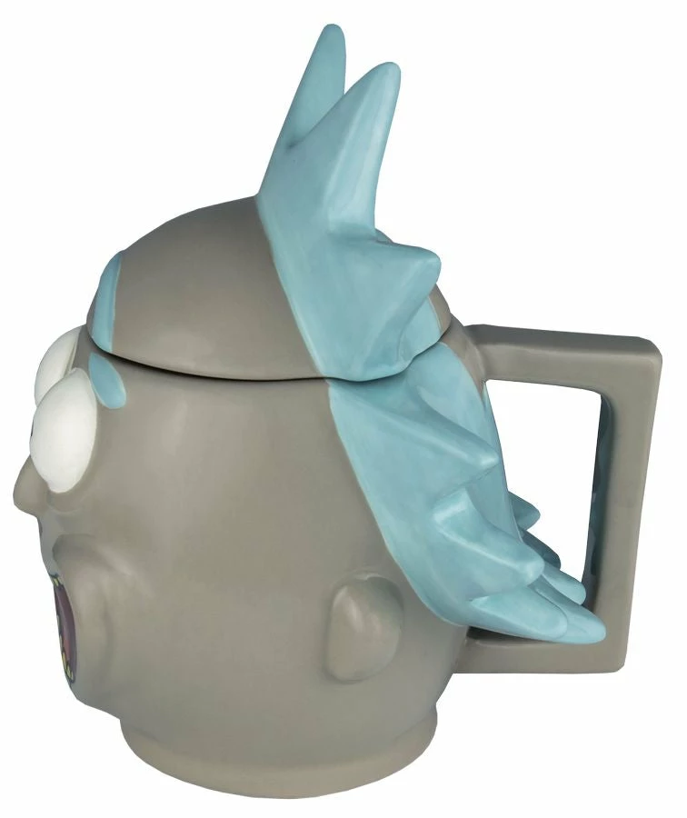 Ikon Collectables Rick And Morty - Rick 3D Mug With Lid 2 Ikon Collectables Rick And Morty - Rick 3D Mug With Lid
