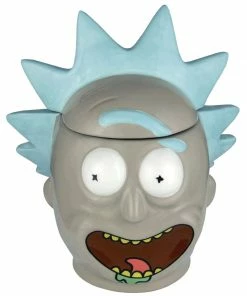 Ikon Collectables Rick And Morty - Rick 3D Mug With Lid