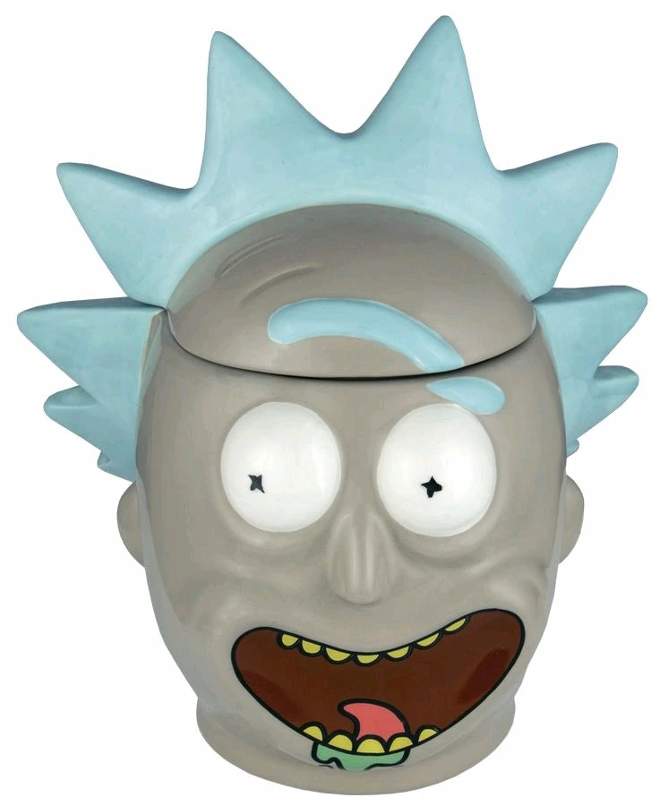 Ikon Collectables Rick And Morty - Rick 3D Mug With Lid 1 Ikon Collectables Rick And Morty - Rick 3D Mug With Lid