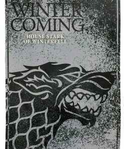 Ikon Collectables A Game Of Thrones - Stark Of Winterfell Satin Banner Homeware