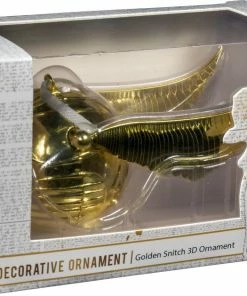 Ikon Collectables Harry Potter - Golden Snitch Metal Hanging Ornament