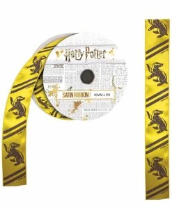 Ikon Collectables Harry Potter - Hufflepuff Satin Ribbon (5 Metres)