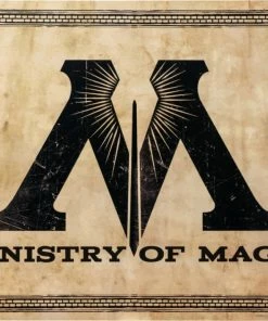Ikon Collectables Harry Potter - Ministry Of Magic A3 Tin Sign