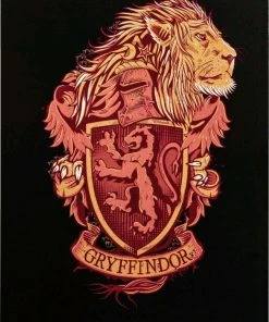 Ikon Collectables Harry Potter - Gryffindor A3 Tin Sign