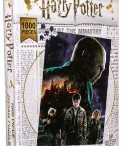 Ikon Collectables Harry Potter - Burning Hogwarts 1000 Piece Jigsaw Puzzle