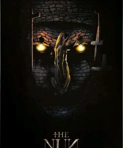 Ikon Collectables Homeware The Nun - Nun With Lanterns Tin Sign