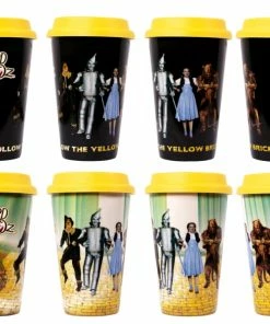 Ikon Collectables Homeware Wizard Of Oz - Follow The Yellow Brick Road Heat Change Travel Mug