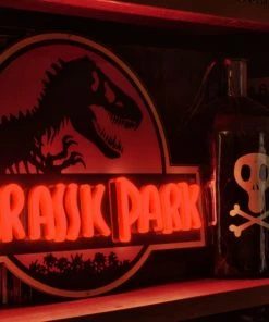 Ikon Collectables Jurassic Park - Logo Light-Up Neon Logo Sign