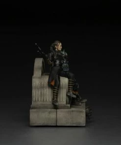 Quantum Mechanix Star Wars: The Mandalorian - Boba Fett & Fennec Shand On Throne Deluxe 1:10 Scale Statue 21 Quantum Mechanix Star Wars: The Mandalorian - Boba Fett & Fennec Shand On Throne Deluxe 1:10 Scale Statue
