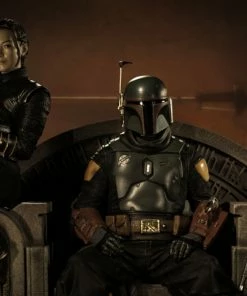 Quantum Mechanix Star Wars: The Mandalorian - Boba Fett & Fennec Shand On Throne Deluxe 1:10 Scale Statue 31 Quantum Mechanix Star Wars: The Mandalorian - Boba Fett & Fennec Shand On Throne Deluxe 1:10 Scale Statue
