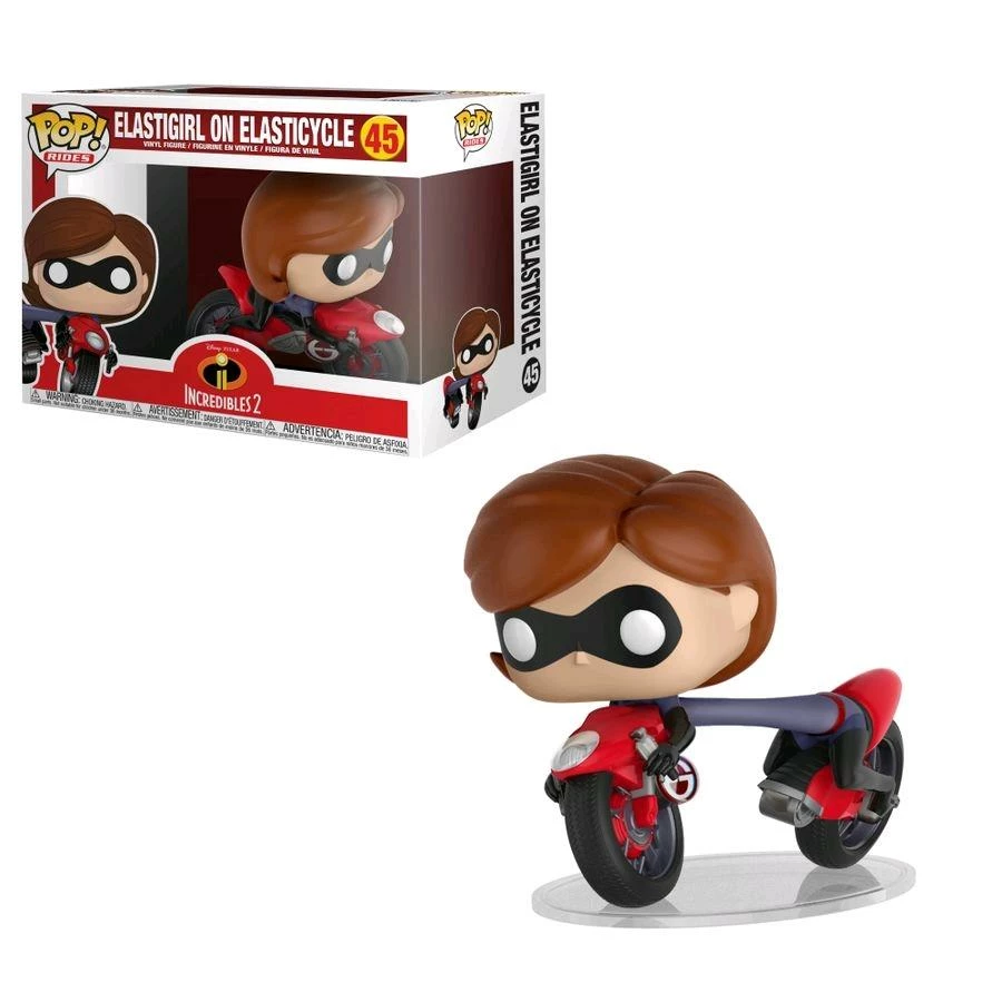 Funko Incredibles 2 - Elastigirl On Elasticycle Pop! Ride POP! Vinyls 2 Funko Incredibles 2 - Elastigirl On Elasticycle Pop! Ride POP! Vinyls
