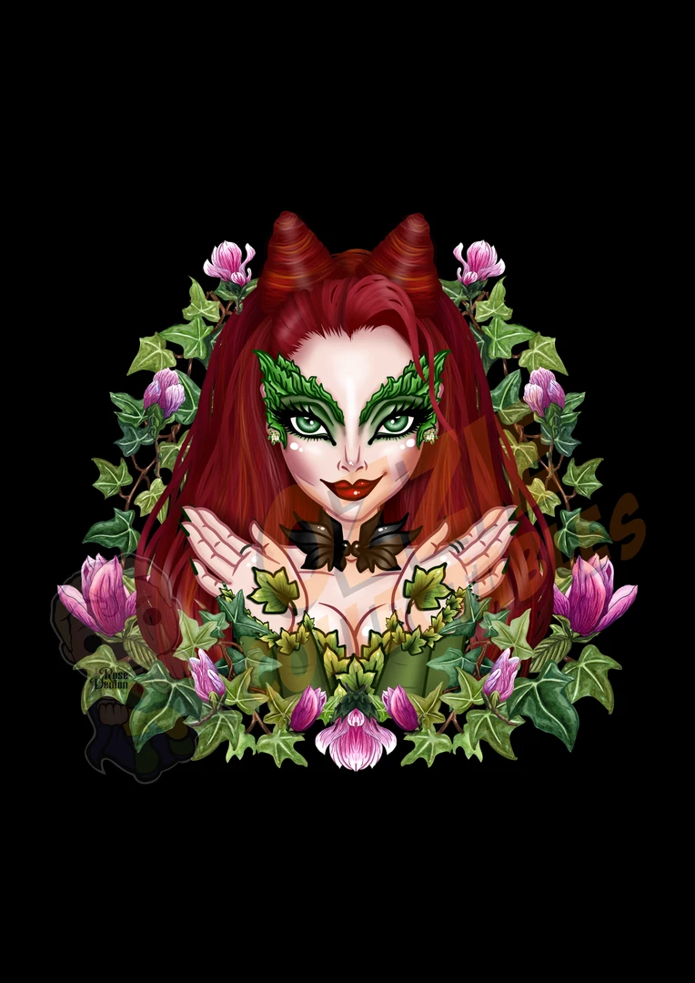 RoseDemon Batman & Robin - Poison Ivy - Rose Demon Art Print Poster 1 RoseDemon Batman & Robin - Poison Ivy - Rose Demon Art Print Poster