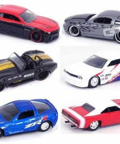 Jada Toys Big Time Muscle - 1:64 Scale Diecast Vehicle Assortment A Diecast Cars