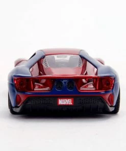 Jada Toys Marvel Comics - Spider-Man 2017 Ford GT 1:32 Hollywood Ride