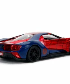 Jada Toys Marvel Comics - Spider-Man 2017 Ford GT 1:32 Hollywood Ride