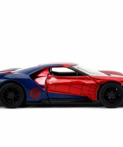 Jada Toys Marvel Comics - Spider-Man 2017 Ford GT 1:32 Hollywood Ride