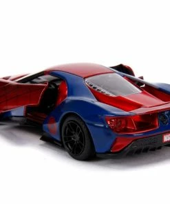 Jada Toys Marvel Comics - Spider-Man 2017 Ford GT 1:32 Hollywood Ride