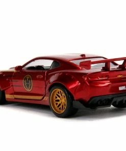 Jada Toys Diecast Cars Marvel Comics - Iron Man 2016 Chevy Camaro SS 1:32 Hollywood Ride