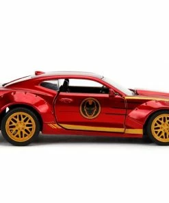 Jada Toys Diecast Cars Marvel Comics - Iron Man 2016 Chevy Camaro SS 1:32 Hollywood Ride