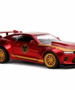 Jada Toys Diecast Cars Marvel Comics - Iron Man 2016 Chevy Camaro SS 1:32 Hollywood Ride