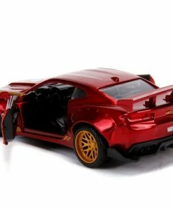 Jada Toys Diecast Cars Marvel Comics - Iron Man 2016 Chevy Camaro SS 1:32 Hollywood Ride
