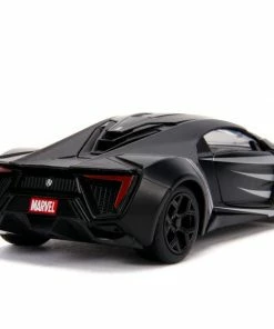 Jada Toys Diecast Cars Avengers (comics) - Black Panther Lykan Hypersport 1:32 Hollywood Ride