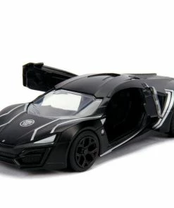 Jada Toys Diecast Cars Avengers (comics) - Black Panther Lykan Hypersport 1:32 Hollywood Ride